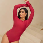 Body Reductor Valiente Rojo burdeos